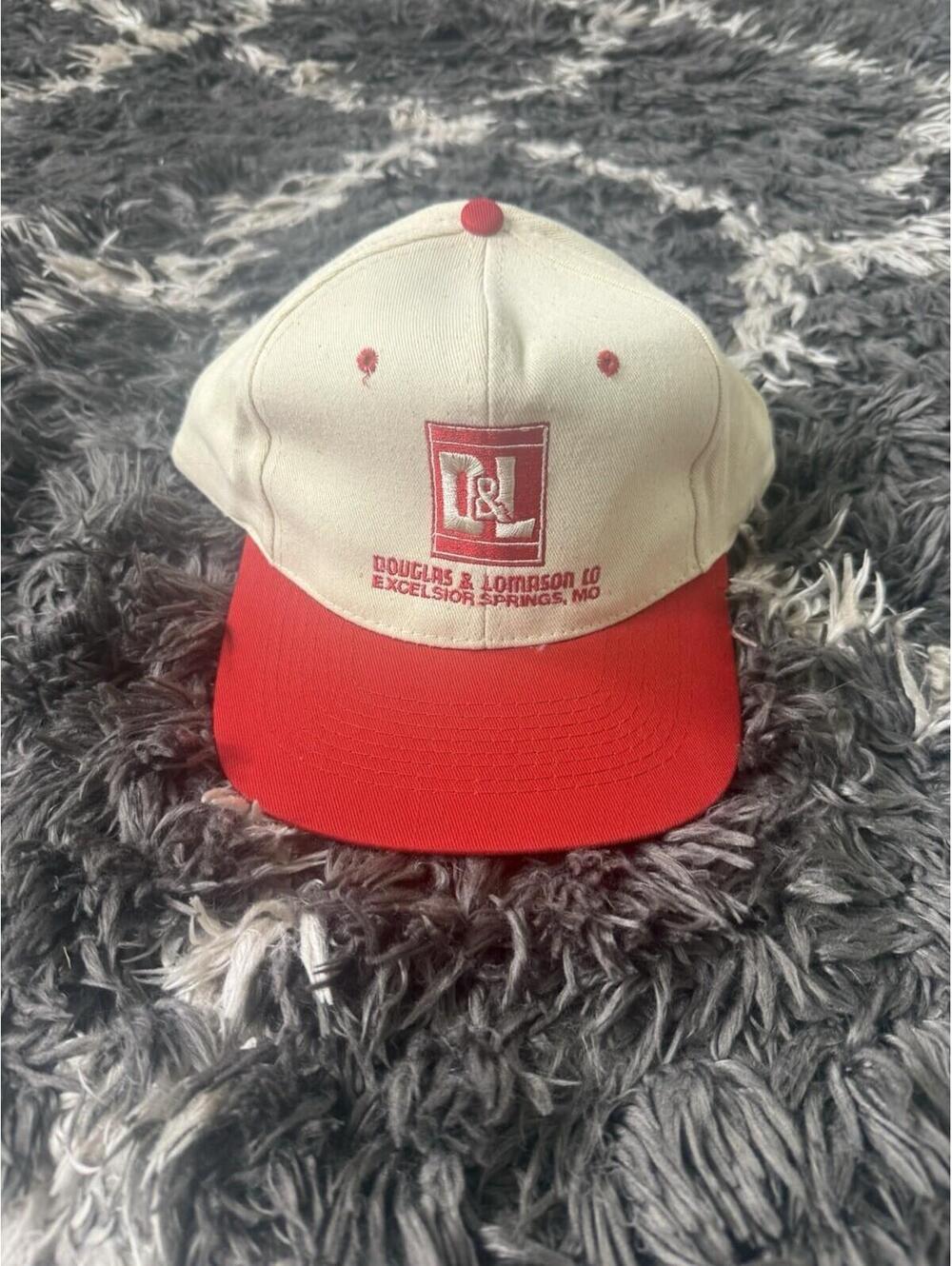 Vintage 90s Snap Back Hat Adult Adjustable KC